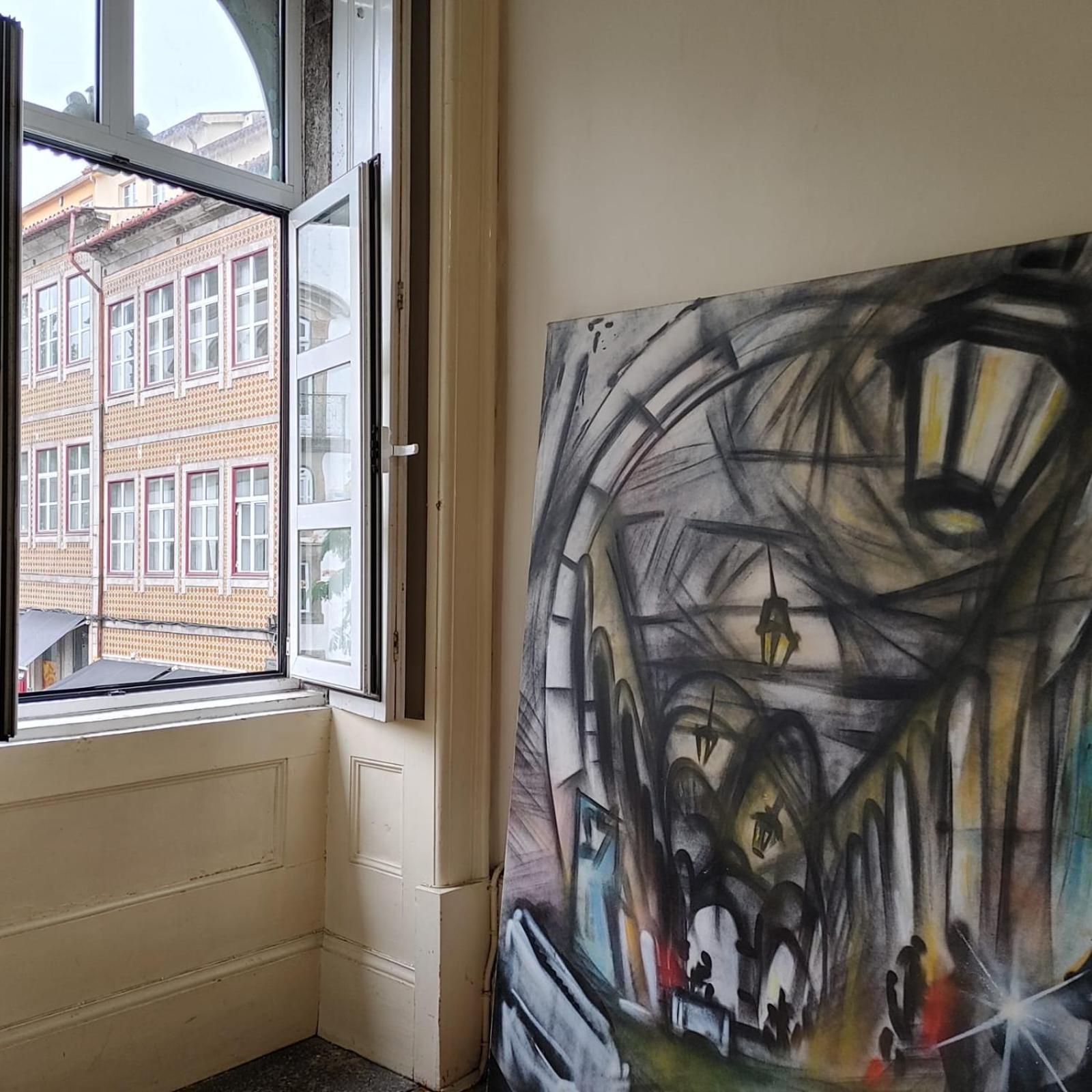 Dans L'Atelier Hostel Unidade Porta Nova Braga Exterior foto